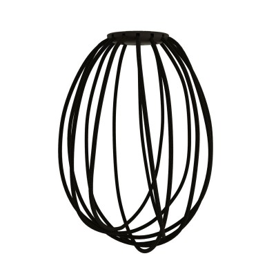 Black Cablò lampshade 100 cm