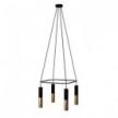 4-fall Cage Tub-E14 Double Lamp