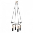 4-fall 2 Cage Tub-E14 Double Lamp