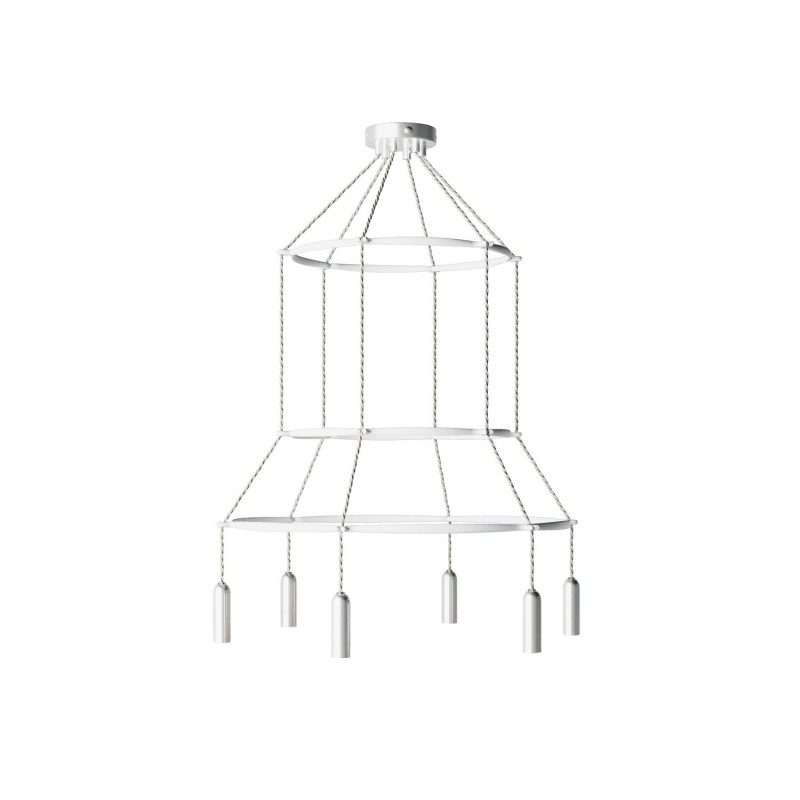 6-fall 3 Cage P-Light Dash Lamp