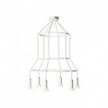 6-fall 3 Cage P-Light Dash Lamp