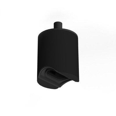 Kit esse14 lamp holder for suspension lamps with S14d fitting - Black