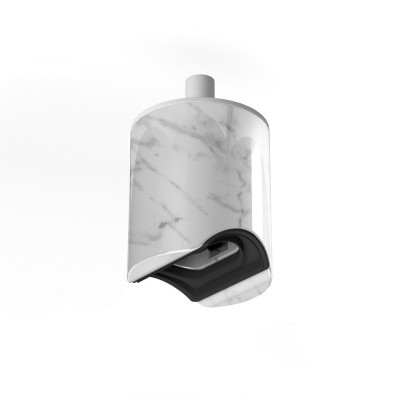 Kit esse14 lamp holder for suspension lamps with S14d fitting - White marble effect