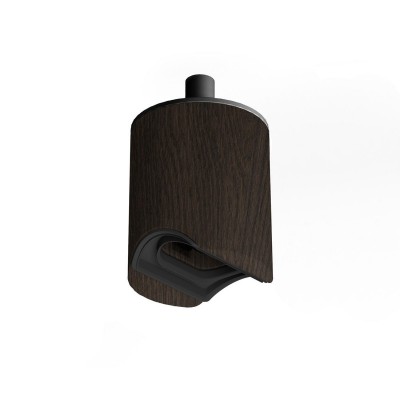 Kit esse14 lamp holder for suspension lamps with S14d fitting - Wenge effect