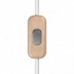 Inline single-pole switch Creative Switch beechwood colour