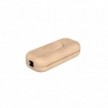 Inline single-pole switch Creative Switch beechwood colour