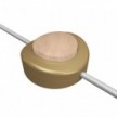 Inline single-pole foot switch Creative Switch satin bronze