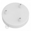 SMART cylindrical metal 3-hole ceiling rose kit - compatible with voice assistants