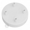 SMART cylindrical metal 4-hole ceiling rose kit - compatible with voice assistants