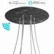 Large Round Smart ceiling rose, 400 mm Panel Rose-One with 6 holes - compatible with voice assistants