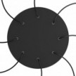 Large Round Smart ceiling rose, 400 mm Panel Rose-One with 8 holes - compatible with voice assistants