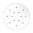 Large Round Smart ceiling rose, 400 mm Panel Rose-One with 14 holes - compatible with voice assistants