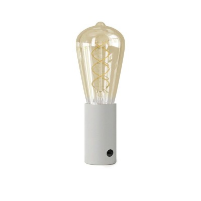 SI! 5V Portable lamp with ST64 light bulb - Matt White