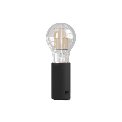 SI! 5V Portable lamp with A60 light bulb - Black