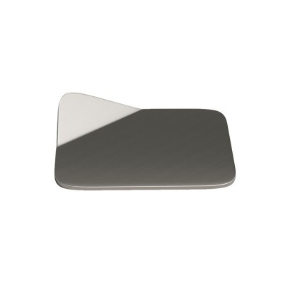 Metal base for plain surfaces for SI! Lamp - Brushed titanium