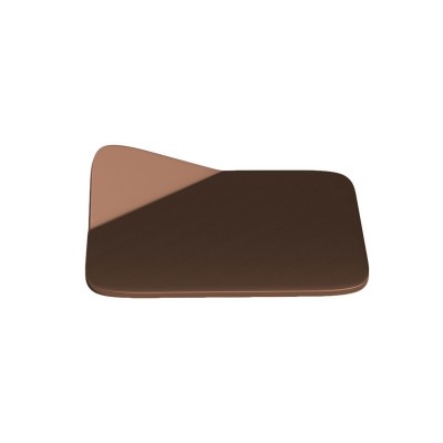 Metal base for plain surfaces for SI! Lamp - Brushed copper