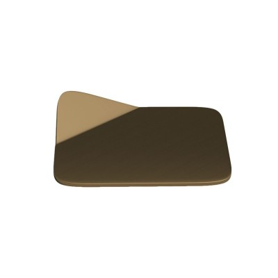 Metal base for plain surfaces for SI! Lamp - Brushed bronze