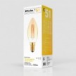 LED Golden Light Bulb C51 Carbon Line Filament Cage Candle C35 3,5W 300Lm E14 2700K Dimmable