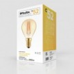 LED Golden Light Bulb C52 Carbon Line Filament Cage Mini Globe G45 3,5W 300Lm E14 2700K Dimmable