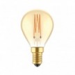 LED Golden Light Bulb C52 Carbon Line Filament Cage Mini Globe G45 3,5W 300Lm E14 2700K Dimmable