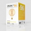 LED Golden Light Bulb C56 Carbon Line Filament Cage Globe G125 7W 640Lm E27 2700K Dimmable