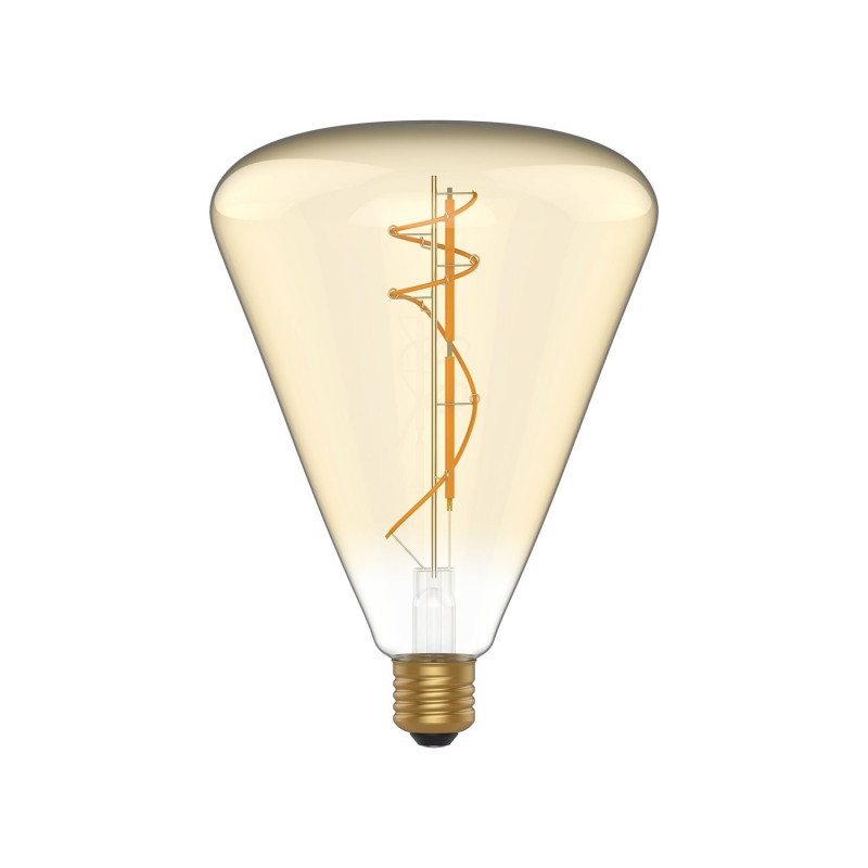 LED Golden Light Bulb H06 Cone 140 8,5W 806Lm E27 2200K Dimmable