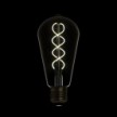 LED Light Bulb Gold B01 5V Collection Spiral Filament Edison ST64 1,3W 80Lm E27 2500K Dimmable