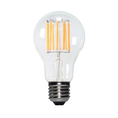 LED Light Bulb Clear B02 5V Collection Vertical filament Drop A60 1,3W 110Lm E27 2500K Dimmable