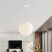 Sphere Lampshade in fiber - 100% handmade