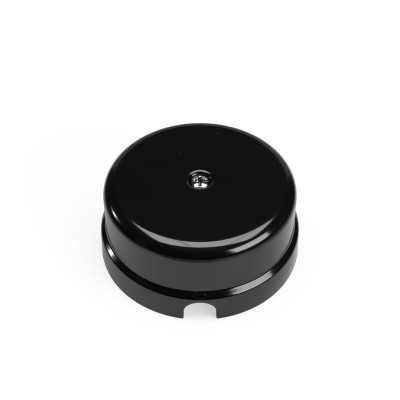 Porcelain junction box - Black