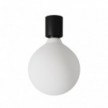 Applique with porcelain effect light bulb - IP44 Waterproof