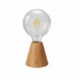 Portable and rechargeable Cabless01 LED lamp with G125 Globe light bulb