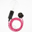 Create your TM08 Fuchsia Rayon Snake and bring the light wherever you want.