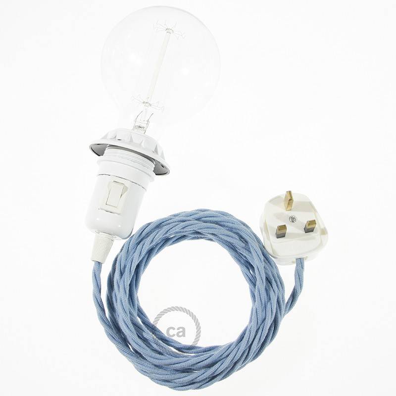 Create your TC53 Ocean Cotton Snake for lampshade and bring the light wherever you want.