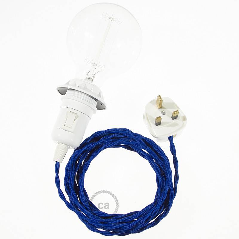 Create your TM12 Blue Rayon Snake for lampshade and bring the light wherever you want.