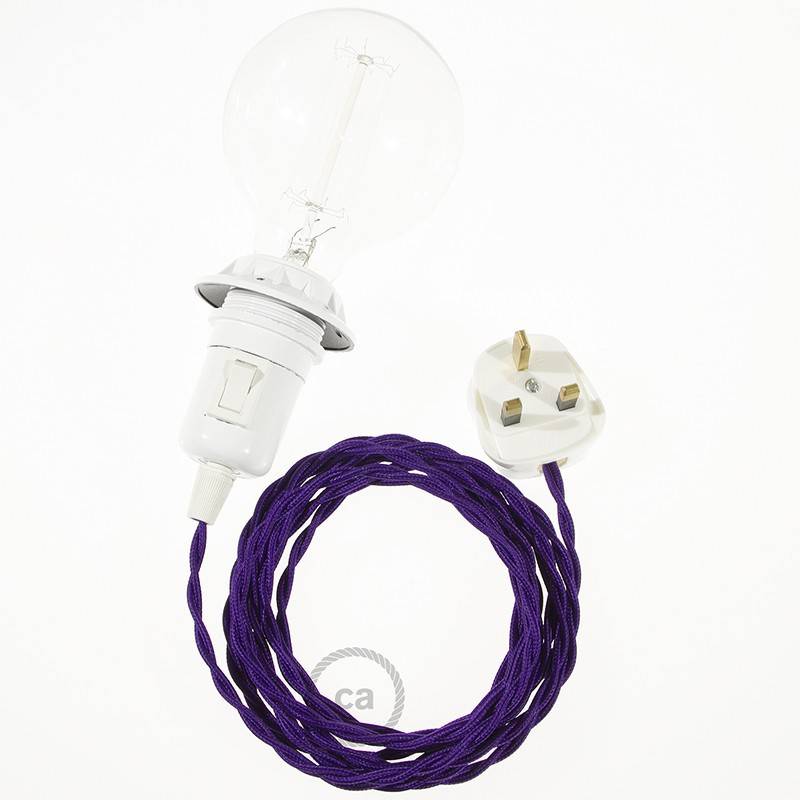 Create your TM14 Violet Rayon Snake for lampshade and bring the light wherever you want.