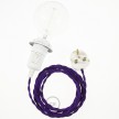 Create your TM14 Violet Rayon Snake for lampshade and bring the light wherever you want.