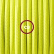 Wiring Pedestal, RF10 Neon Yellow Rayon 3 m.