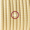 Wiring Pedestal, RZ10 Yellow ZigZag Rayon 3 m.