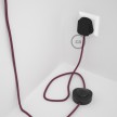 Wiring Pedestal, RC32 Burgundy Cotton 3 m.