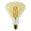 LED Golden Light Bulb BR125 Filament Cage 4W 360Lm E27 2000K Dimmable