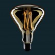 LED Golden Light Bulb BR125 Filament Cage 4W 360Lm E27 2000K Dimmable