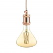 LED Golden Light Bulb BR125 Filament Cage 4W 360Lm E27 2000K Dimmable