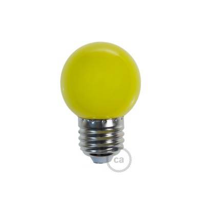 G45 Miniglobe LED bulb 1W 150Lm E27 2700K - Yellow