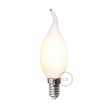 LED Milky White Light Bulb - Gust of wind C35 - 4W 300Lm E14 2700K Dimmable