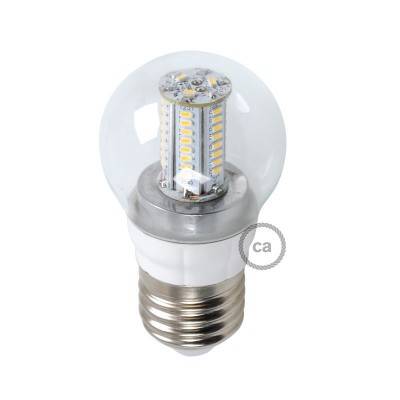 LED Light Bulb Sphere 4W 320Lm E14 3000K Clear