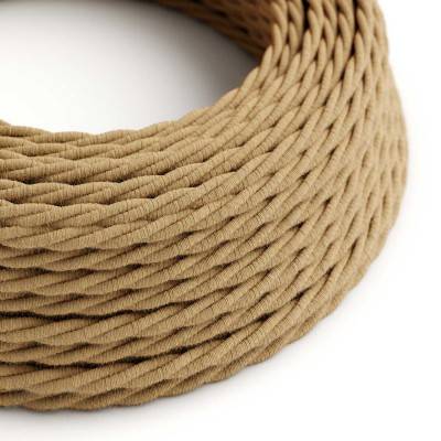 Twisted Electric Cable covered by Jute fabric TN06