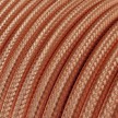 Round Electric cable covered in 100% Red Copper