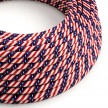 Round Electric Vertigo HD Cable covered by Washington fabric ERM45