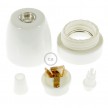 Porcelain E27 lamp holder kit